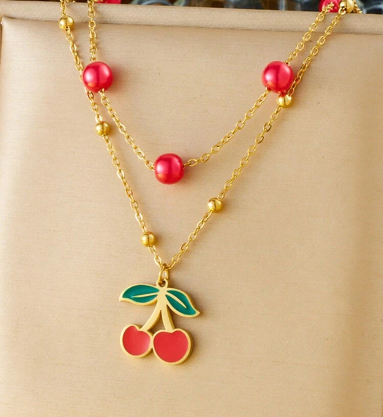 Cereza Acero Inoxidable