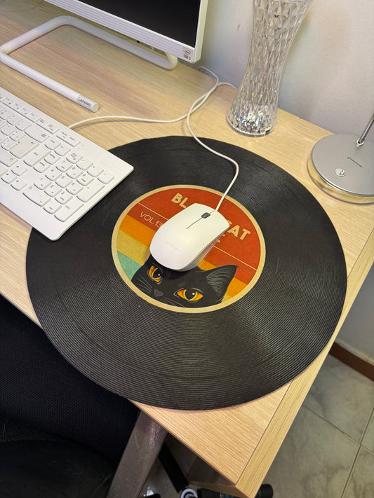 Mousepad Black Cat Music
