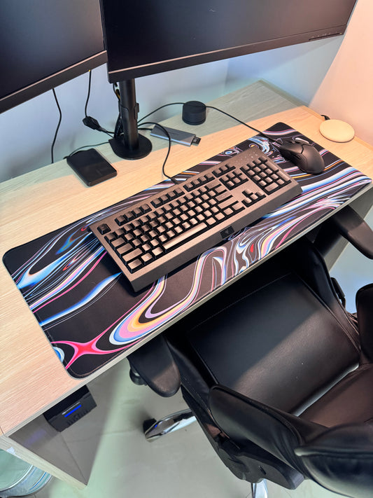 Mousepad Ondas Metálicas