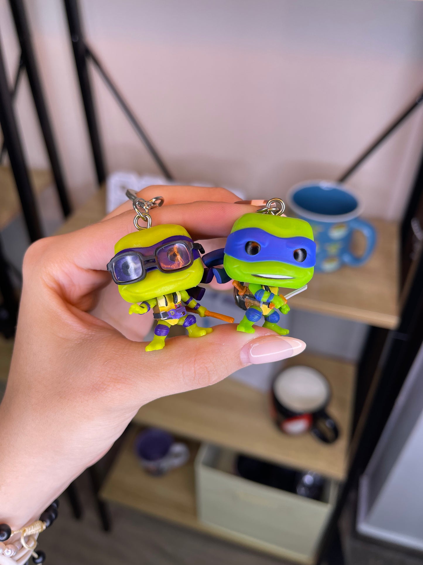 Tortugas Ninjas Llaveros Funko Pop