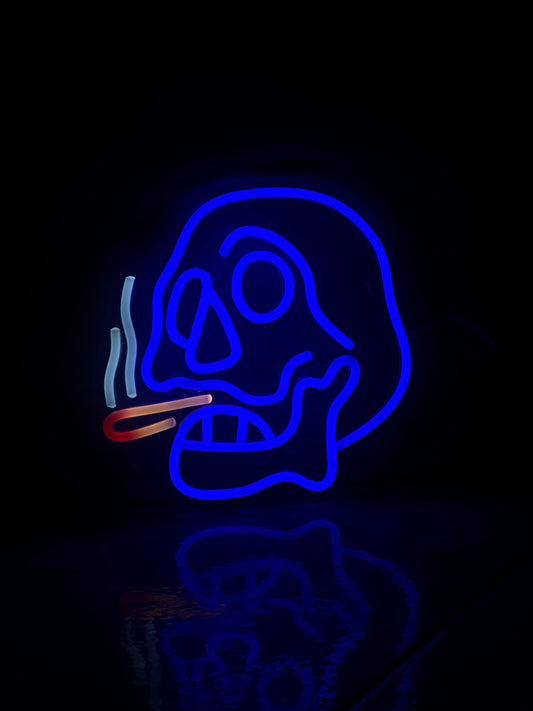 Skull Neon Lamp
