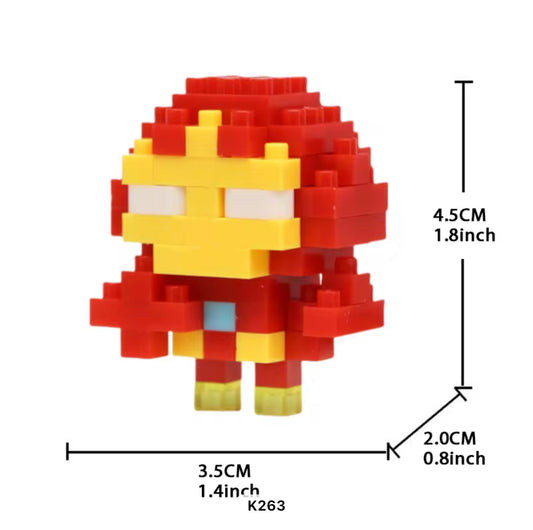 Superhéroes Bloques de Construcción