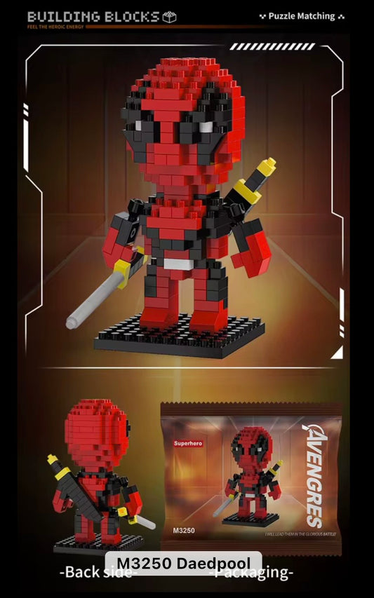 Superhéroes Bag Bloques de Construcción