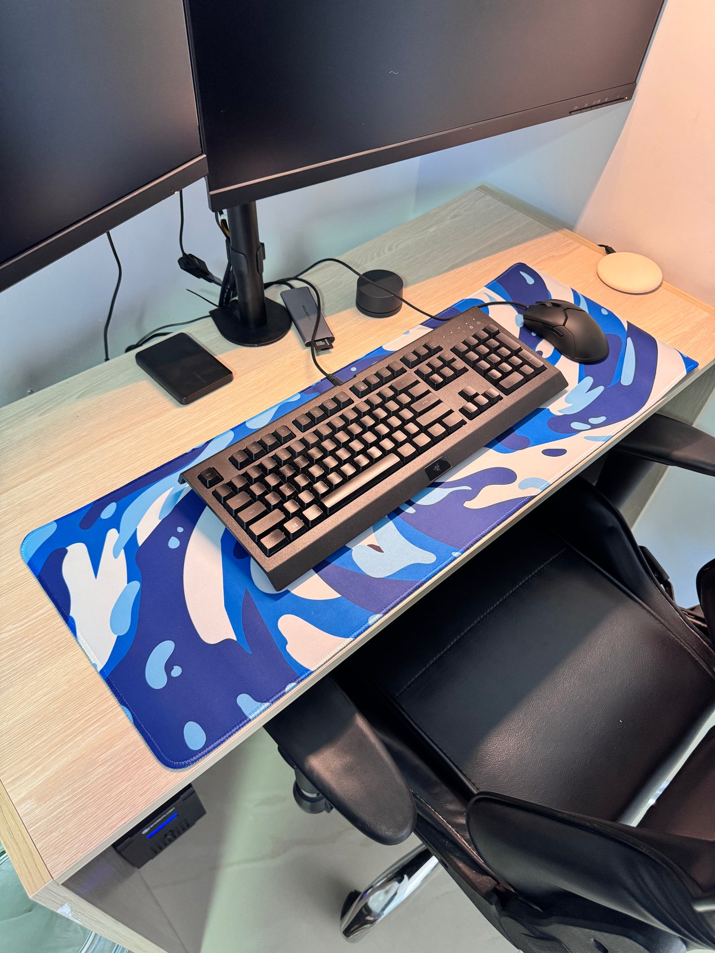 Mousepad Manchas Azules