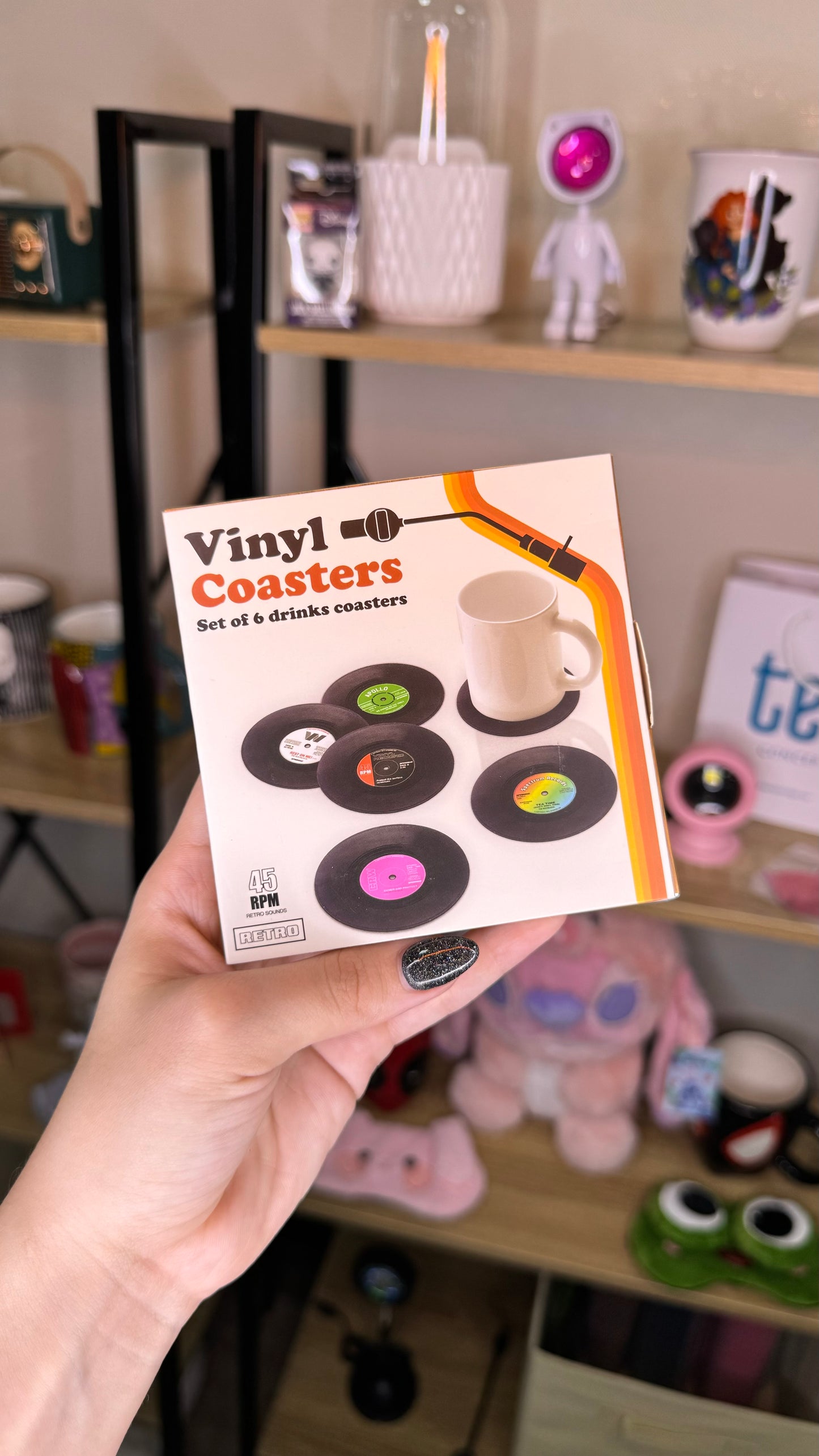 Portavasos Disco de Vinilo