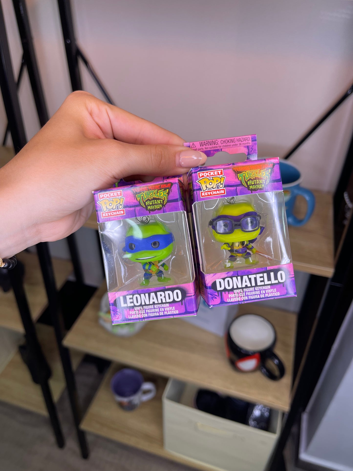 Tortugas Ninjas Llaveros Funko Pop