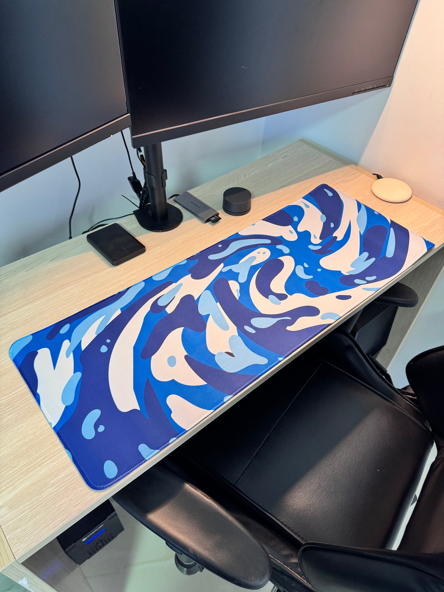 Mousepad Manchas Azules