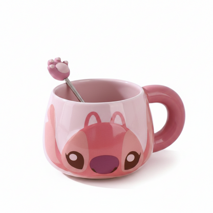 Stitch & Angel Mug