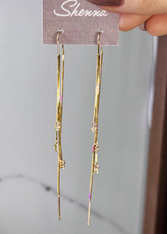 Hilo Dorado Zarcillos Goldfilled