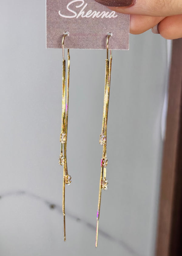 Hilo Dorado Zarcillos Goldfilled