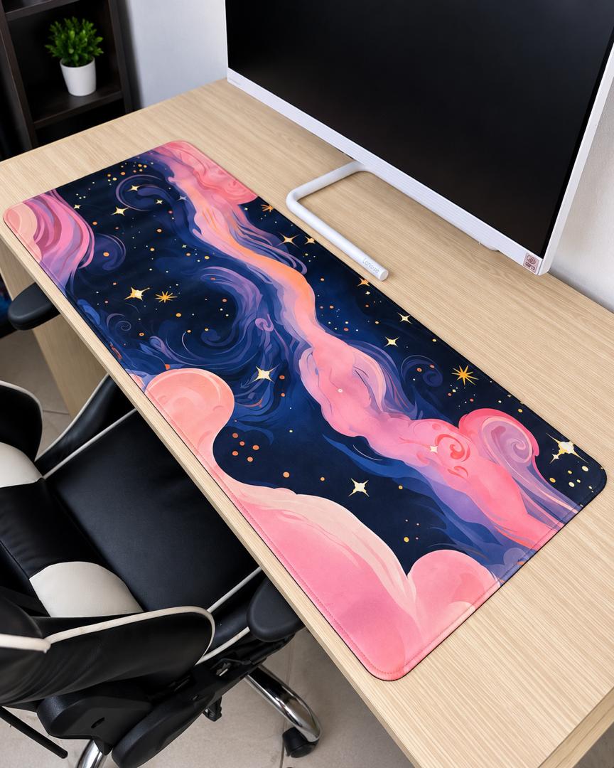 Mousepad Nebulosa Pink
