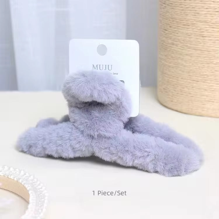 Fluffy HairClips