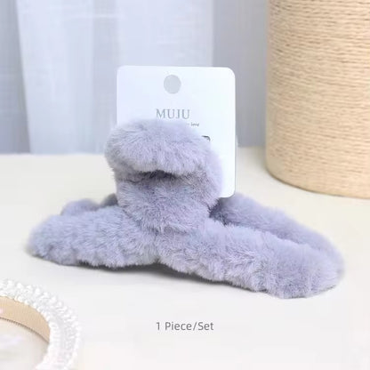 Fluffy HairClips
