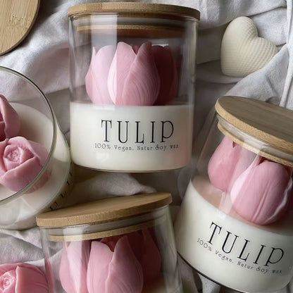 Trío de Tulipanes Vela