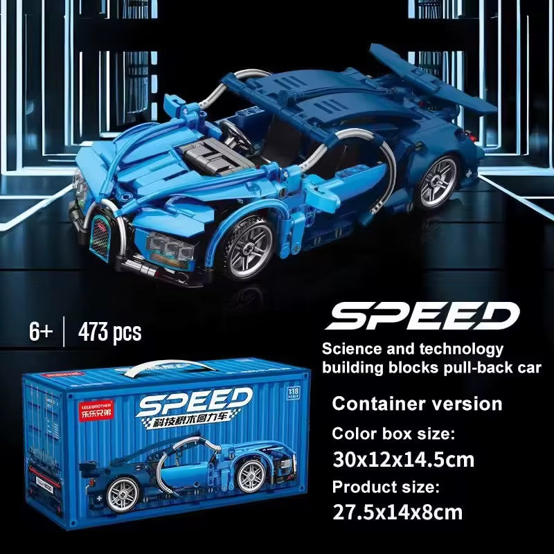 Bugatti Chiron Bloques de Construcción