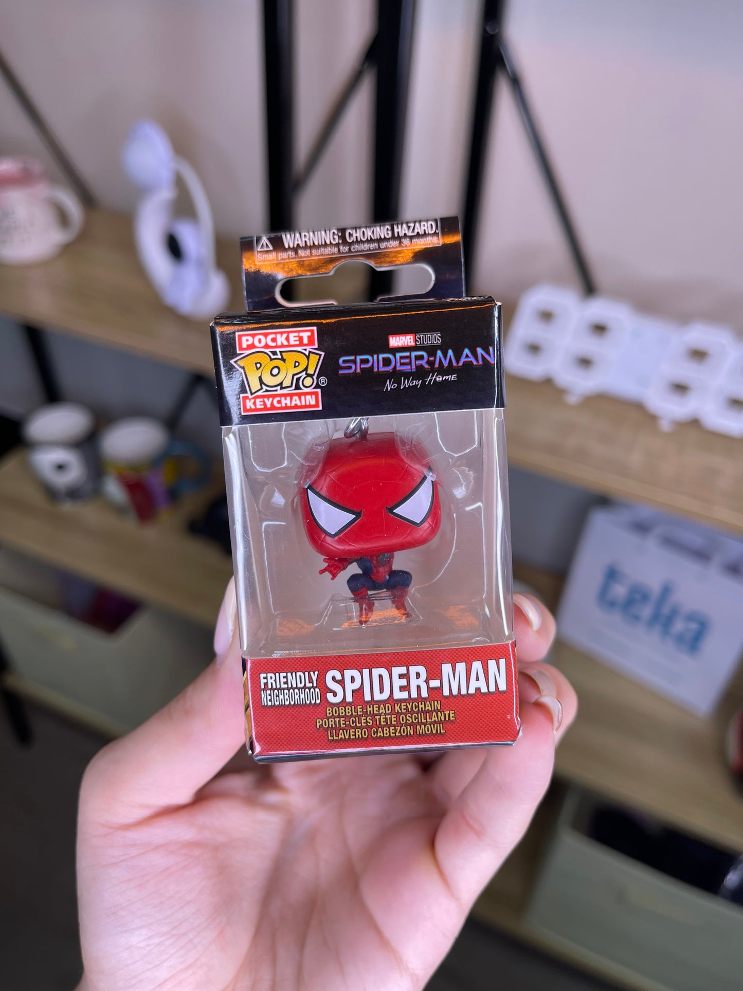 Spiderman Llavero Funko Pop