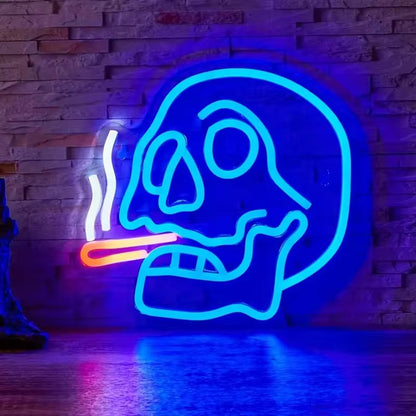 Skull Neon Lamp