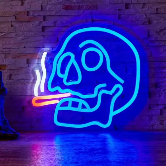 Skull Neon Lamp