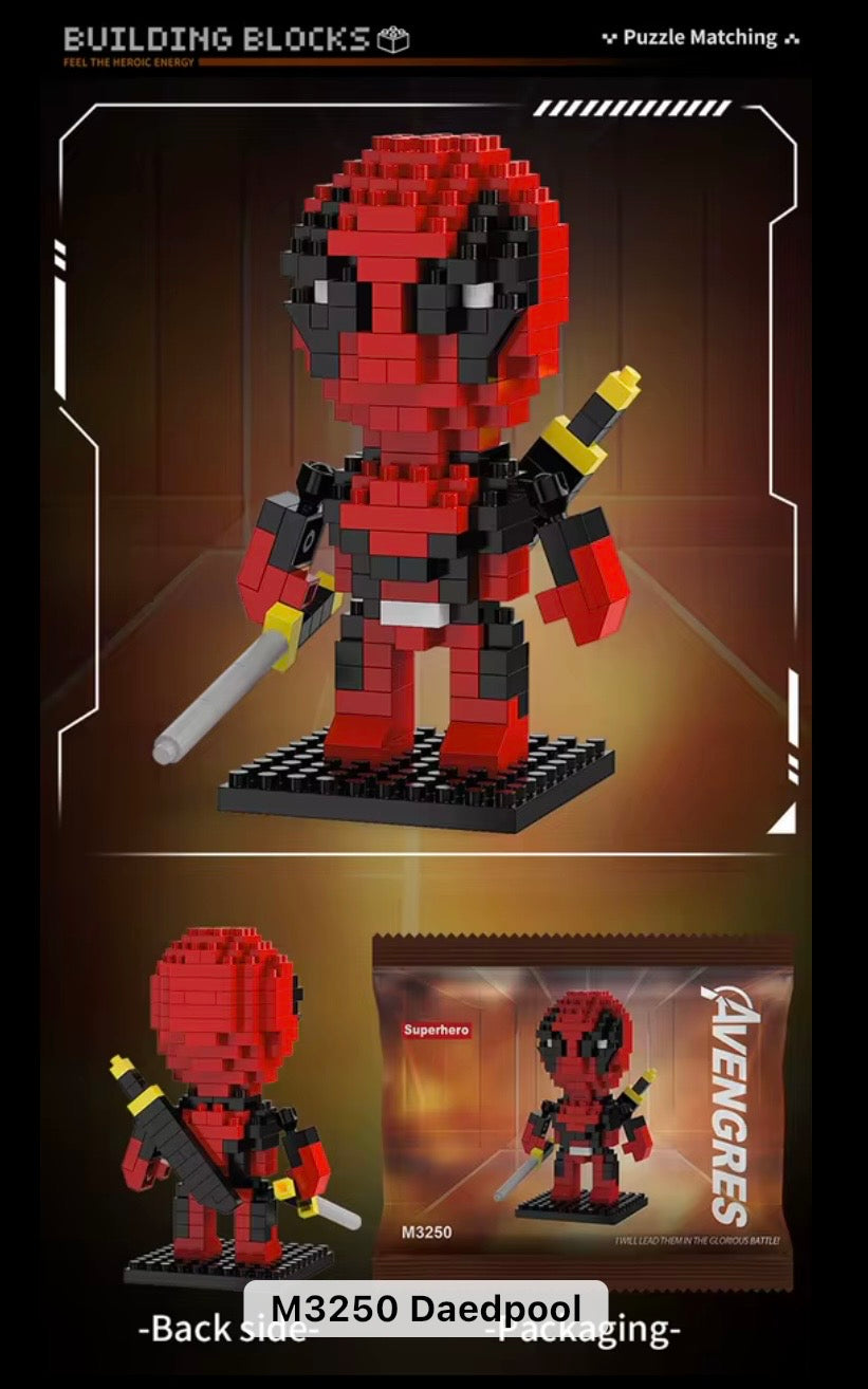 Superhéroes Bag Bloques de Construcción