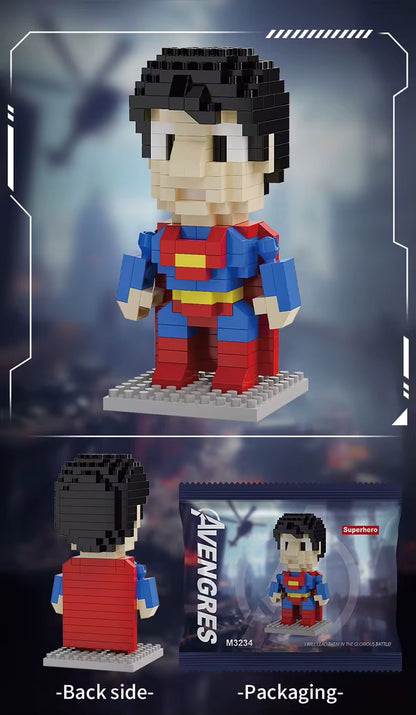 Superhéroes Bag Bloques de Construcción