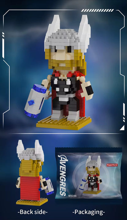 Superhéroes Bag Bloques de Construcción