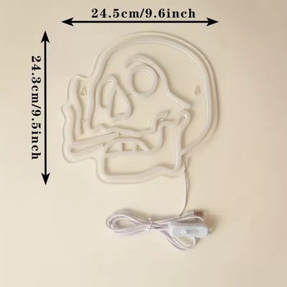 Skull Neon Lamp