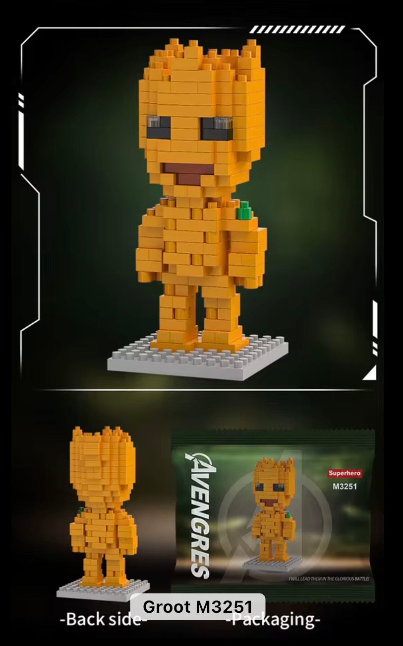 Superhéroes Bag Bloques de Construcción