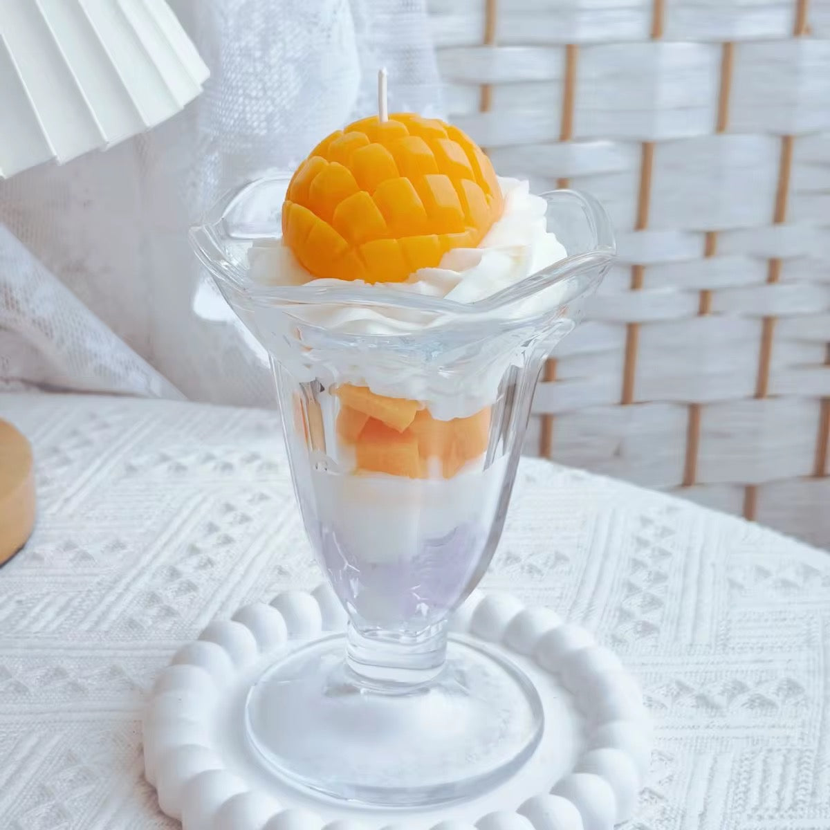 Copa Alta de Helado Vela