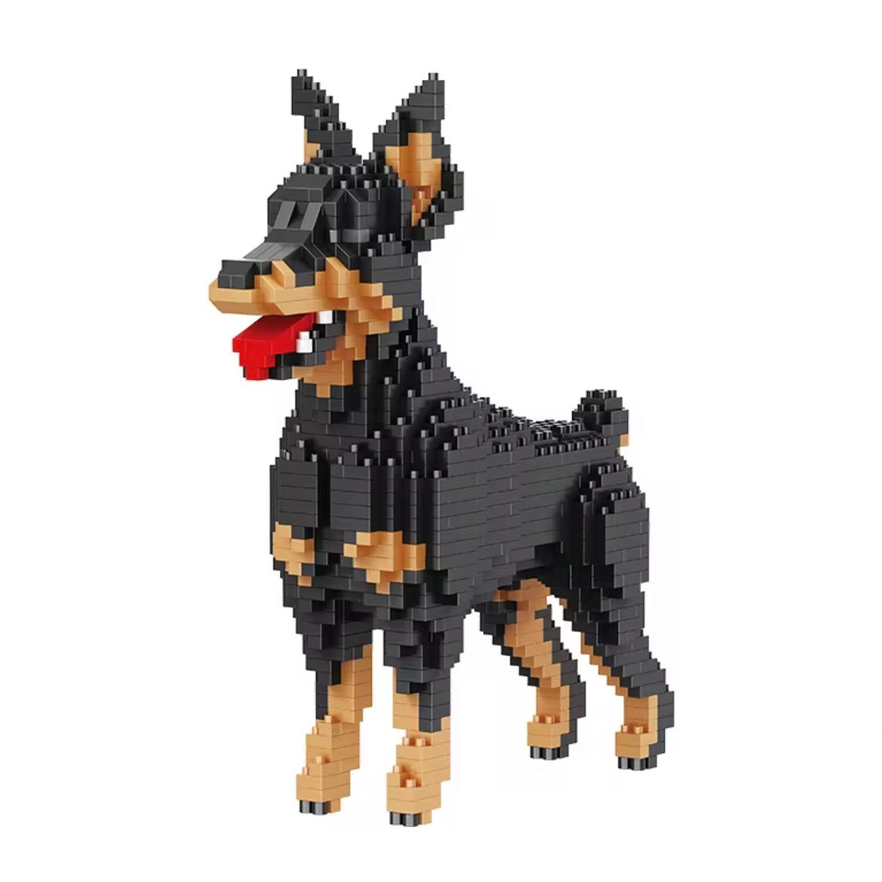 Doberman Bloques de Construcción