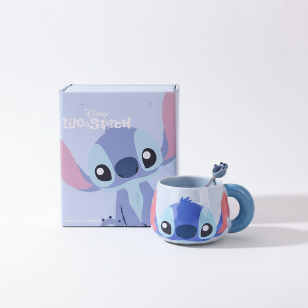 Stitch & Angel Mug