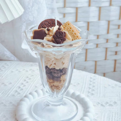 Copa Alta de Helado Vela