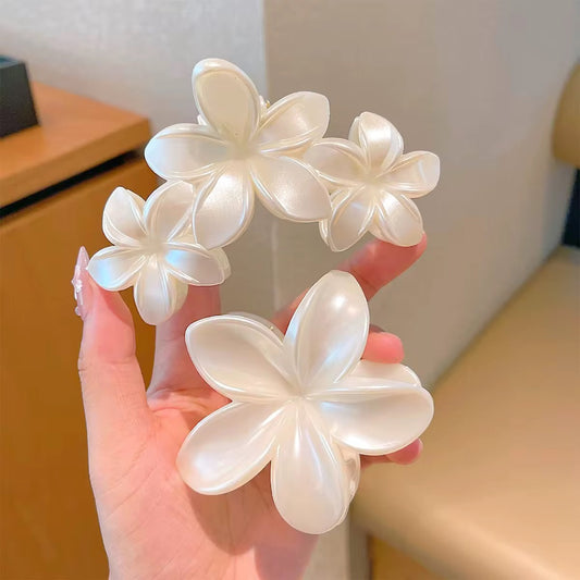 Flor Hawaiana Perlada HairClip