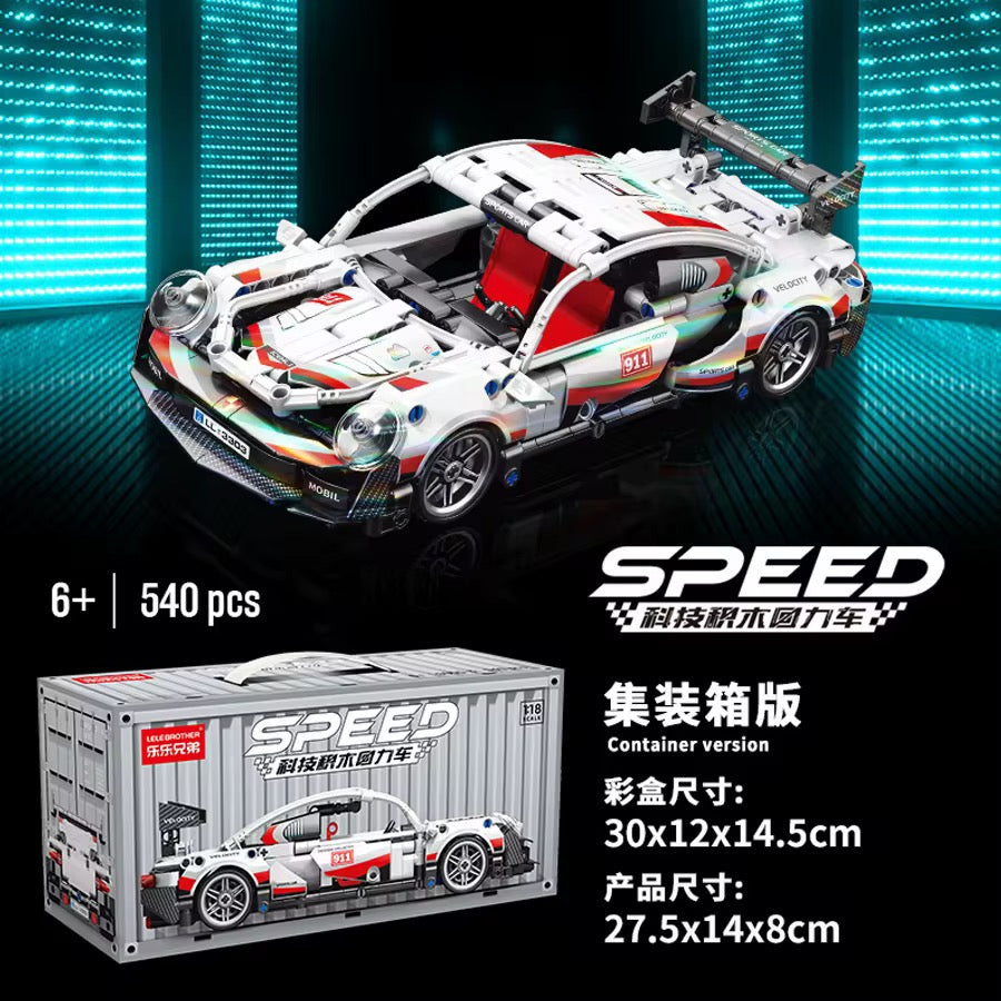 Porsche 911 RSR Bloques de Construcción