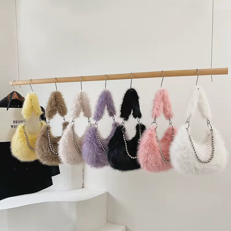 Fluffy con Balines Bag
