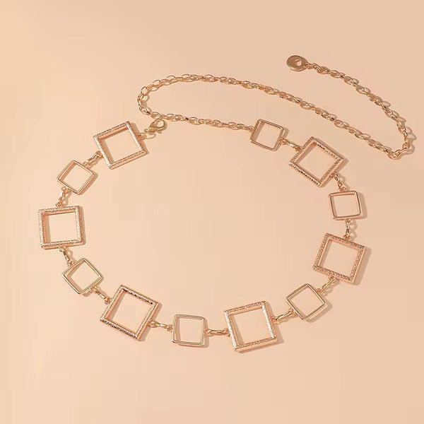 Eslabones Cuadrados Waist Chain Vintage