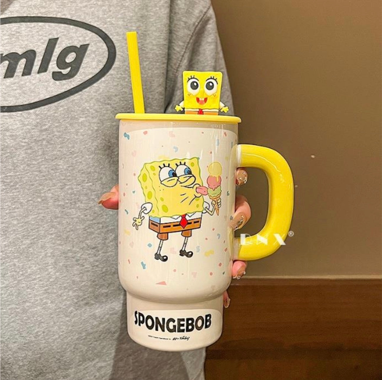 Bob Esponja Vaso Cerámico