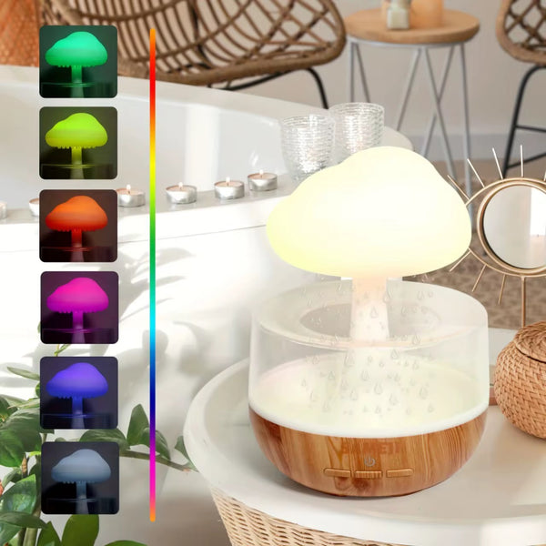 Nube de Lluvia Lamp/Difusor