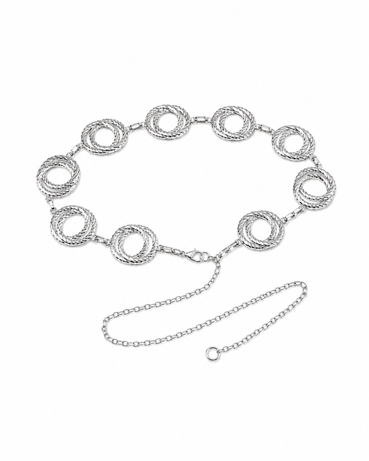 Boho Oval Waist Chain Vintage