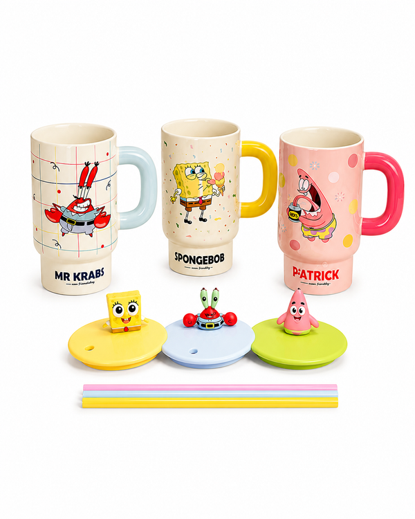 Bob Esponja Vaso Cerámico
