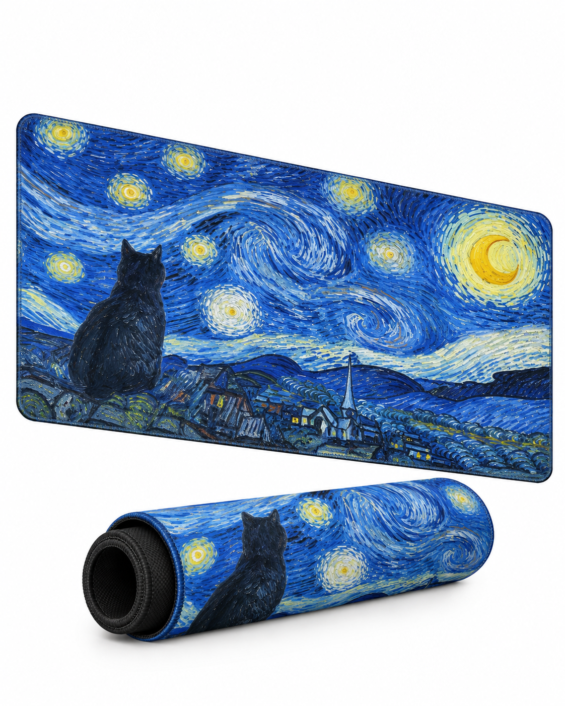 Mousepad Starry Cat