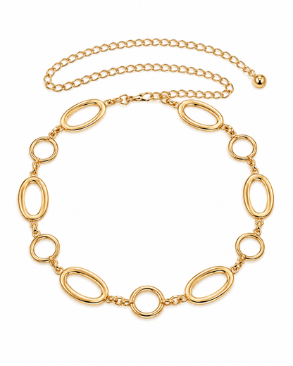 Oval Muse Waist Chain