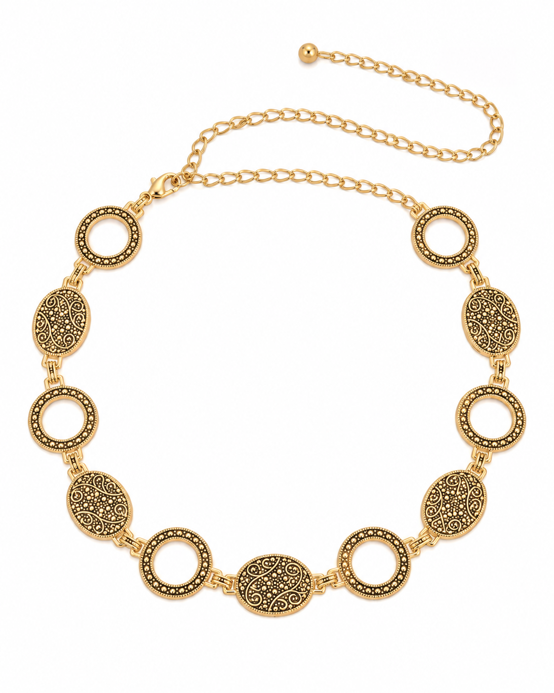 Medallón Étnico Waist Chain Vintage