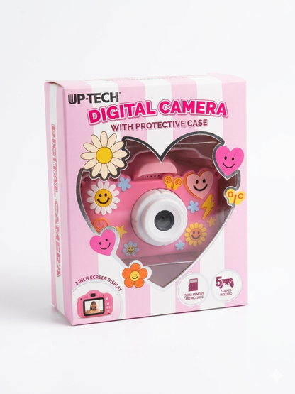 Cámara Digital con Case Protector